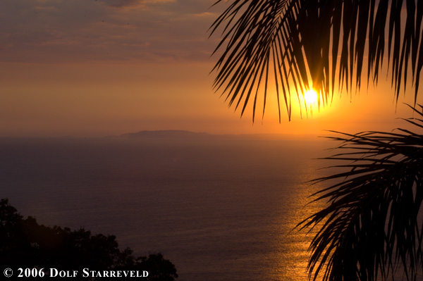 Sunset at Villa Caletas, Costa Rica