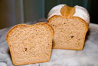 100% Whole Wheat bread from Peter Reinhart's "Whole Grain Breads"
20070901-18.20.29